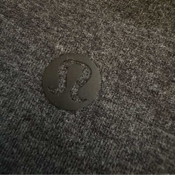 Lululemon Tuck & Gather Pullover Sweatshirt Heathered Mod Black Size M - Picture 6 of 8